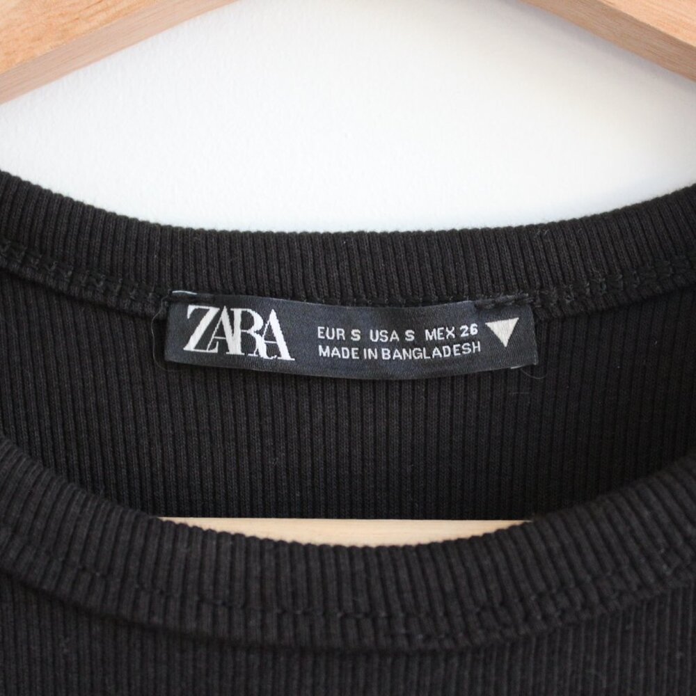 Zara Ribbed Tank Top - Picture 3 of 3